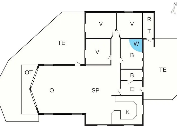 5 Star In Dom wakacyjny Løkken